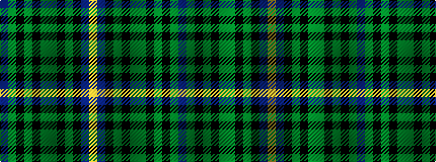idealised woven sample of pattern BGKGKGGKGKBY