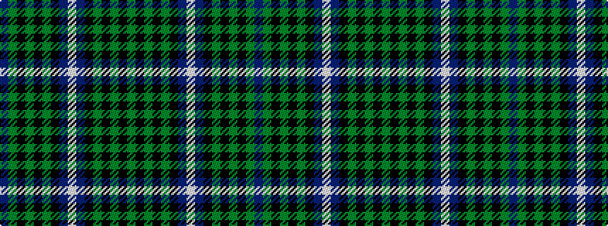 idealised woven sample of pattern BGKGKGKBWBKGKGKG