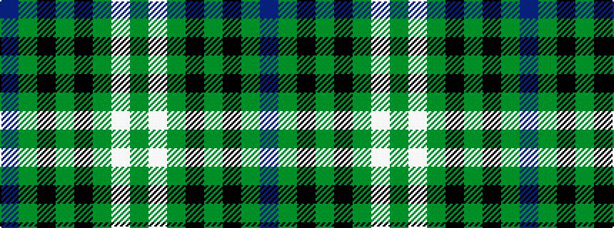 idealised woven sample of pattern BGKGKGWG