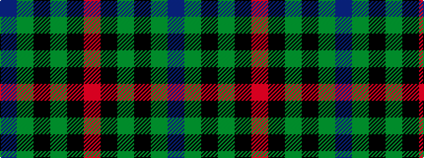 idealised woven sample of pattern BGKGKR