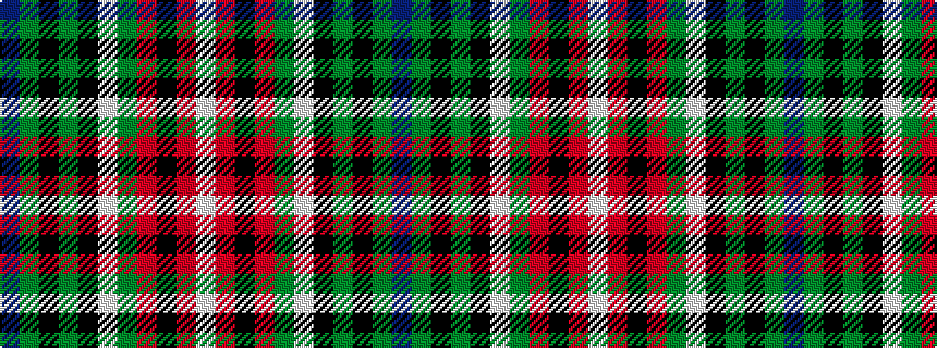 idealised woven sample of pattern BGKGKWGRKRW