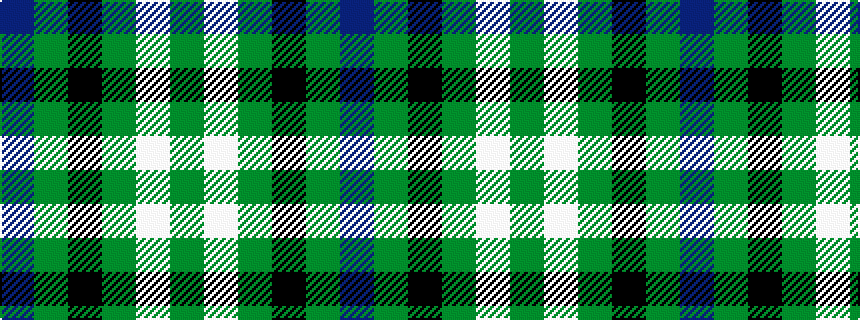 idealised woven sample of pattern BGKGWG