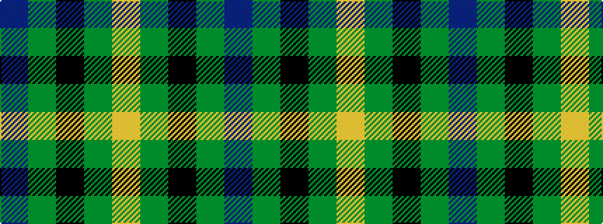idealised woven sample of pattern BGKGY