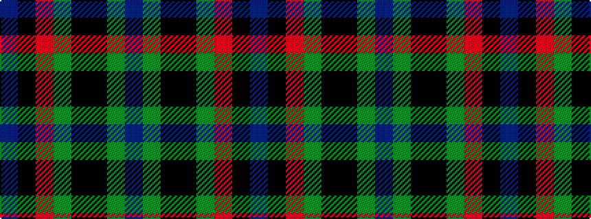 idealised woven sample of pattern BGKKGRKB