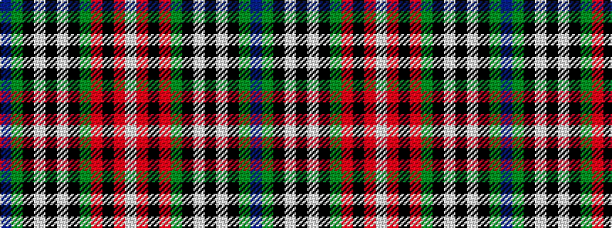 idealised woven sample of pattern BGKWKWKGRKRW