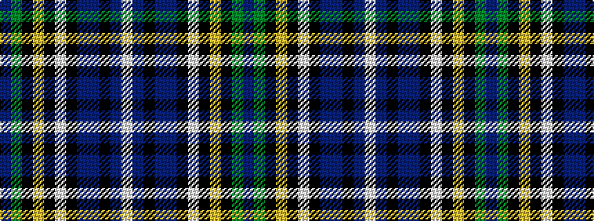 idealised woven sample of pattern BGKYKWKBBKBW