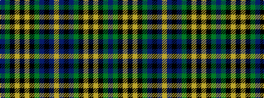 idealised woven sample of pattern BGKYKYKGBKBY
