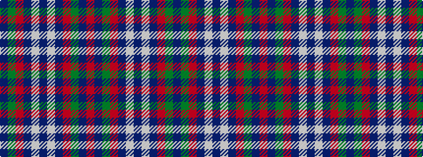 idealised woven sample of pattern BGRBWBWBRGBR