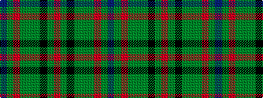 idealised woven sample of pattern BGRGGGKGR