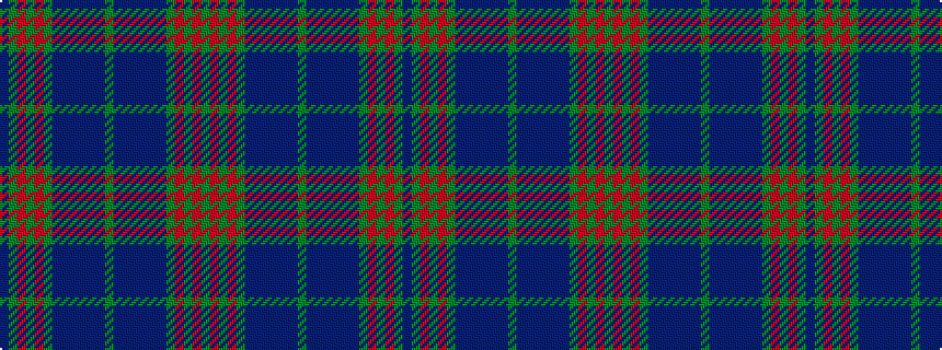 idealised woven sample of pattern BGRGRGBBBBBBGBBBBBBGRGRG