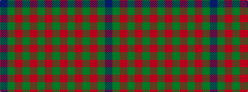 idealised woven sample of pattern BGRGRGRG
