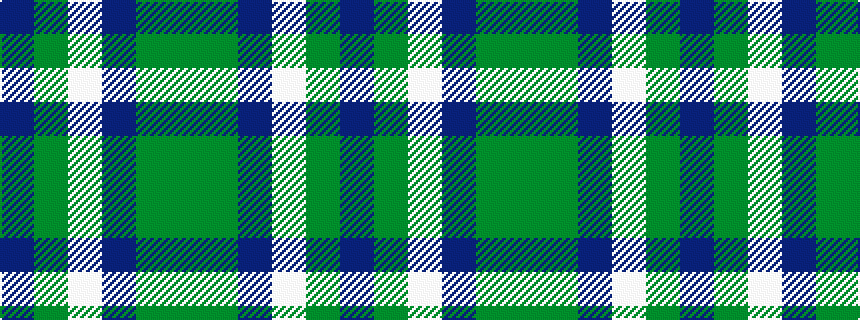 idealised woven sample of pattern BGWBGG