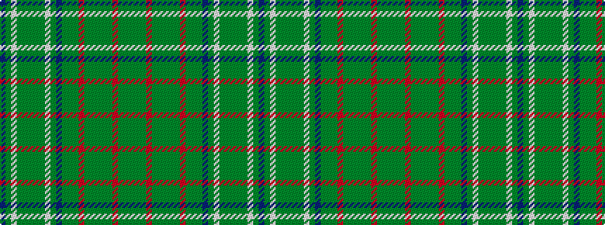 idealised woven sample of pattern BGWGGGGGWGBGGGRGGGGGRGGG