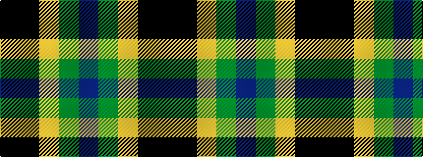 idealised woven sample of pattern BGYKK