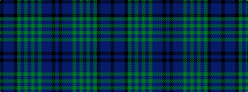 idealised woven sample of pattern BKBBBGBGBGBGKBBBK