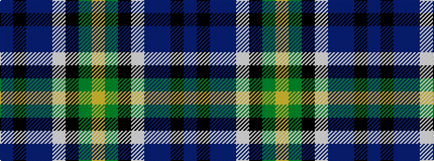 idealised woven sample of pattern BKBBWKGY