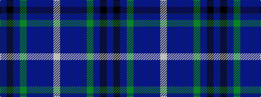 idealised woven sample of pattern BKBGBBBBW