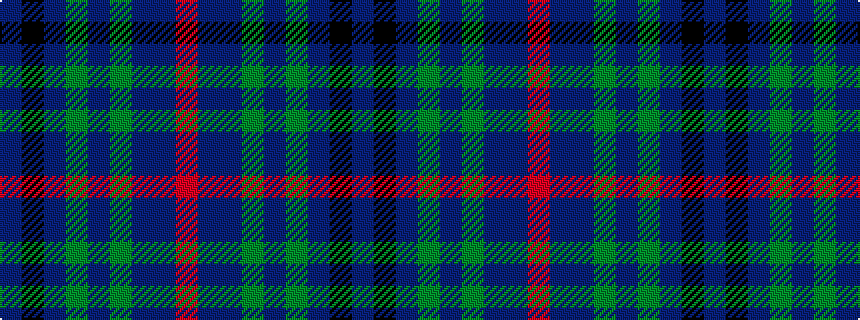 idealised woven sample of pattern BKBGBGBBR