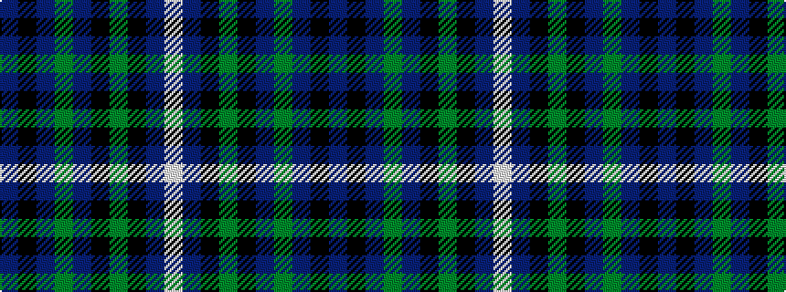 idealised woven sample of pattern BKBGBKGKBW