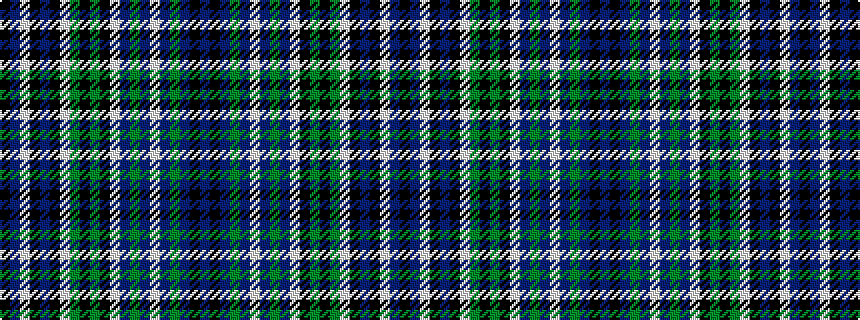 idealised woven sample of pattern BKBGBWBGBWKGKGWKBKWBK