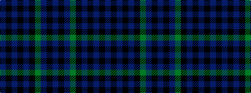 idealised woven sample of pattern BKBGKBKBKB