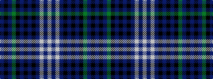 idealised woven sample of pattern BKBGKBKBKBWBW