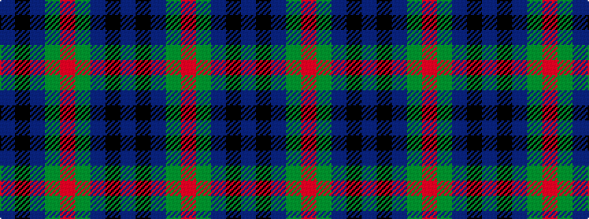 idealised woven sample of pattern BKBGRGBKB