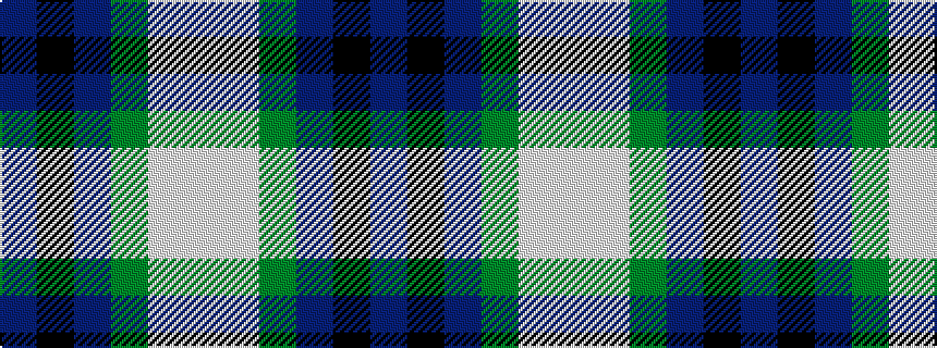 idealised woven sample of pattern BKBGWW