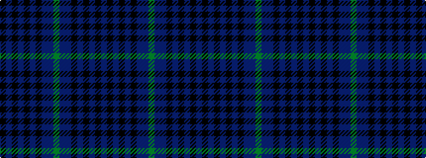 idealised woven sample of pattern BKBKBKBBGBBKBKBKBK