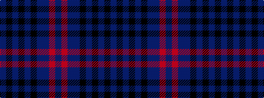 idealised woven sample of pattern BKBKBKBBRB