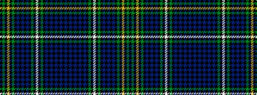 idealised woven sample of pattern BKBKBKBKBKGKWKGKBKBKBKGKYKGK