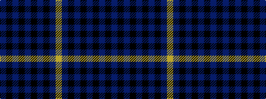 idealised woven sample of pattern BKBKBKBKBY