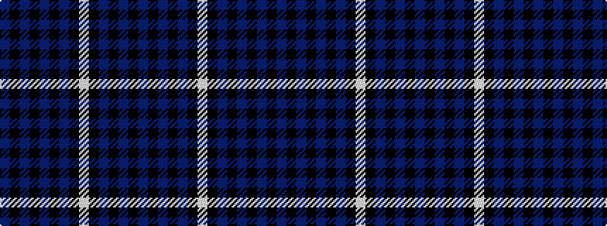 idealised woven sample of pattern BKBKBKBKWKBKBKB