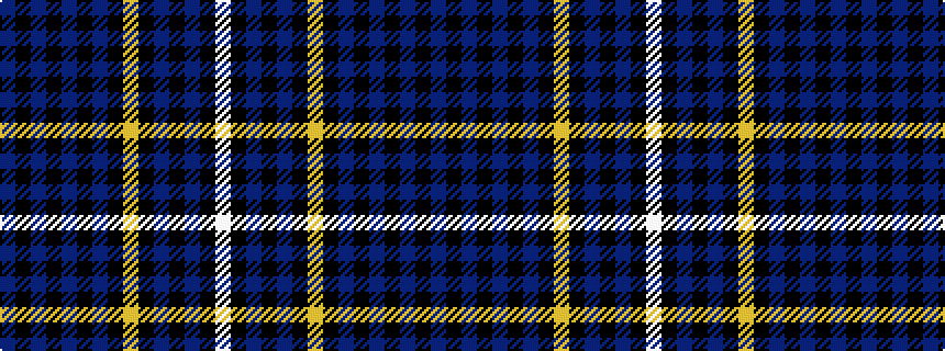 idealised woven sample of pattern BKBKBKBKYKBKBKW