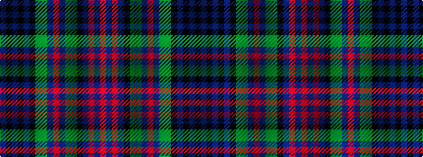idealised woven sample of pattern BKBKBKGGBRBGGKBRBR