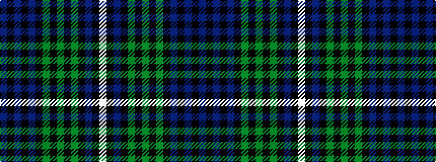 idealised woven sample of pattern BKBKBKGKGKGKBKW