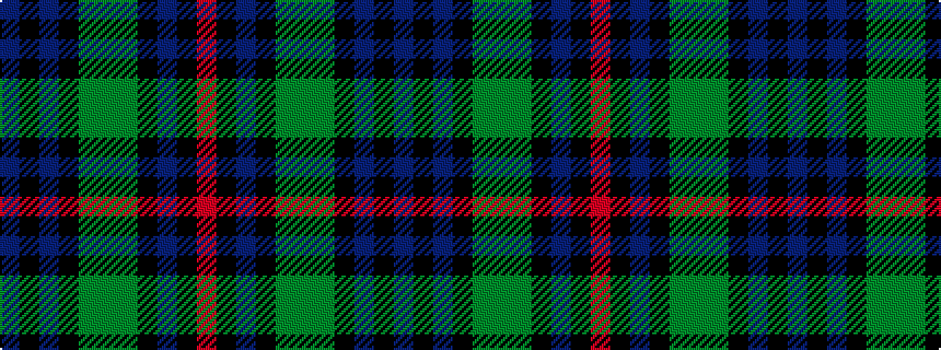 idealised woven sample of pattern BKBKGGGKBKR