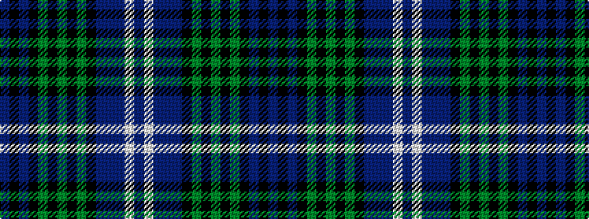 idealised woven sample of pattern BKBKGKGKGKBBBWB