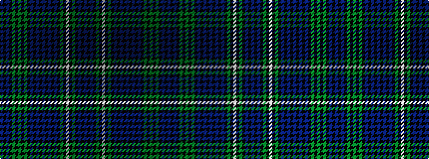 idealised woven sample of pattern BKBKGKGKGKBKBKBKBKBKGKWKGKBKB