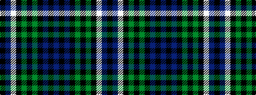 idealised woven sample of pattern BKBKGKGKWBK