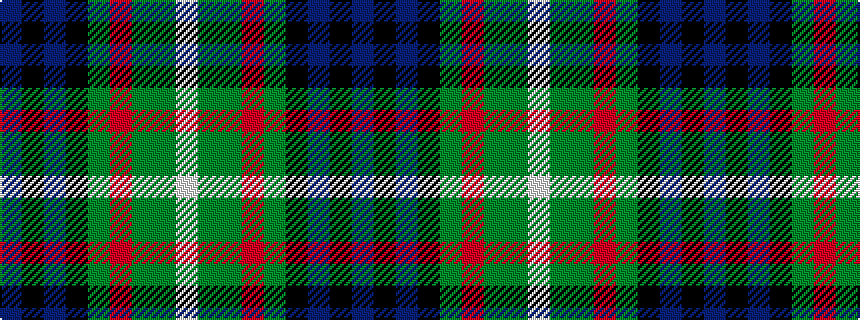 idealised woven sample of pattern BKBKGRGGW