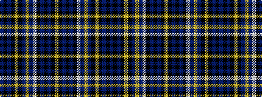 idealised woven sample of pattern BKBKYKBYBWKBKBKY