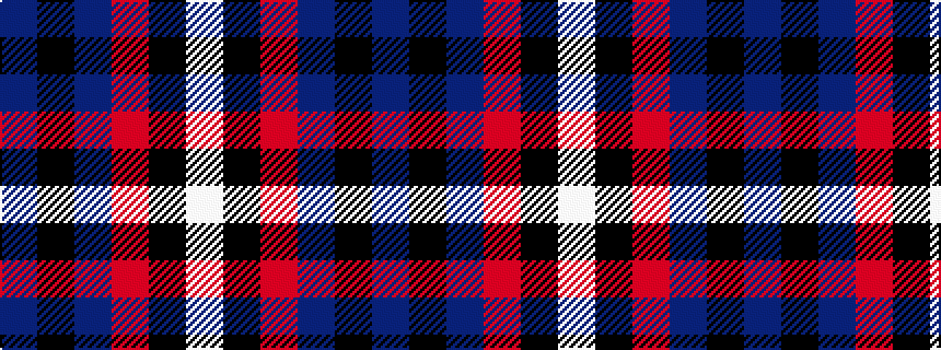 idealised woven sample of pattern BKBRKW
