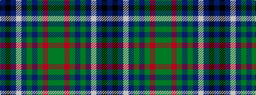 idealised woven sample of pattern BKBWBGBGRGG