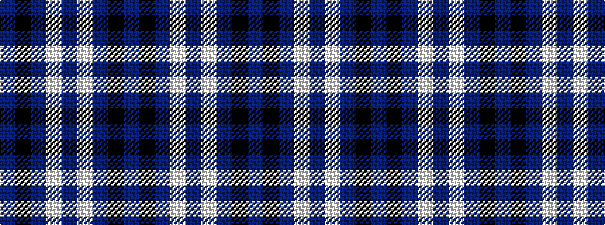idealised woven sample of pattern BKBWBWBKB