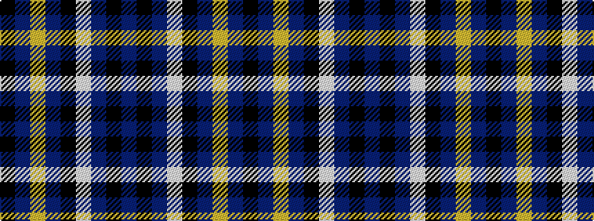 idealised woven sample of pattern BKBWKBYBK