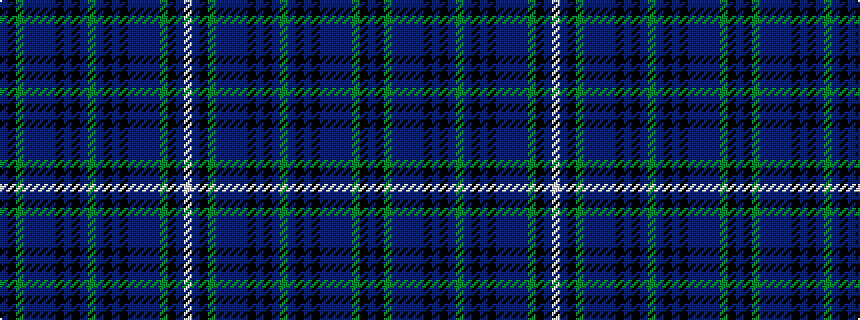 idealised woven sample of pattern BKGBBBBKBKBGBKBKBBBBGKBW