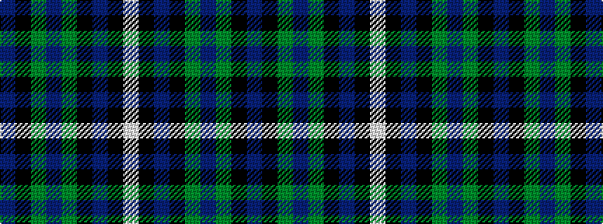idealised woven sample of pattern BKGBGKBKW
