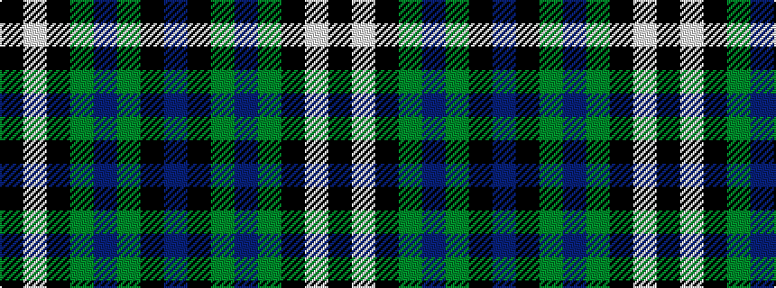 idealised woven sample of pattern BKGBGKWK
