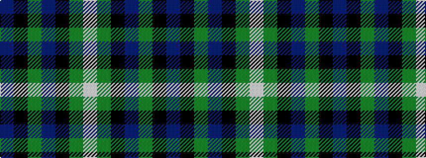 idealised woven sample of pattern BKGBKGW